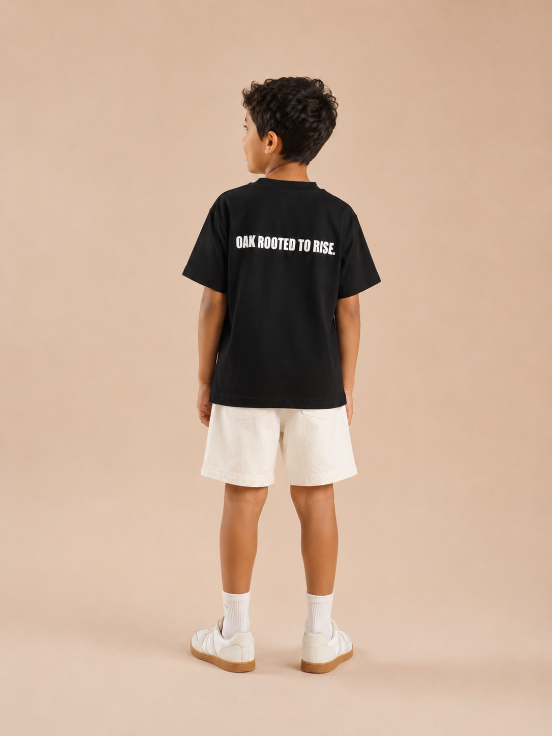 rooted to rise kids blackPNG
