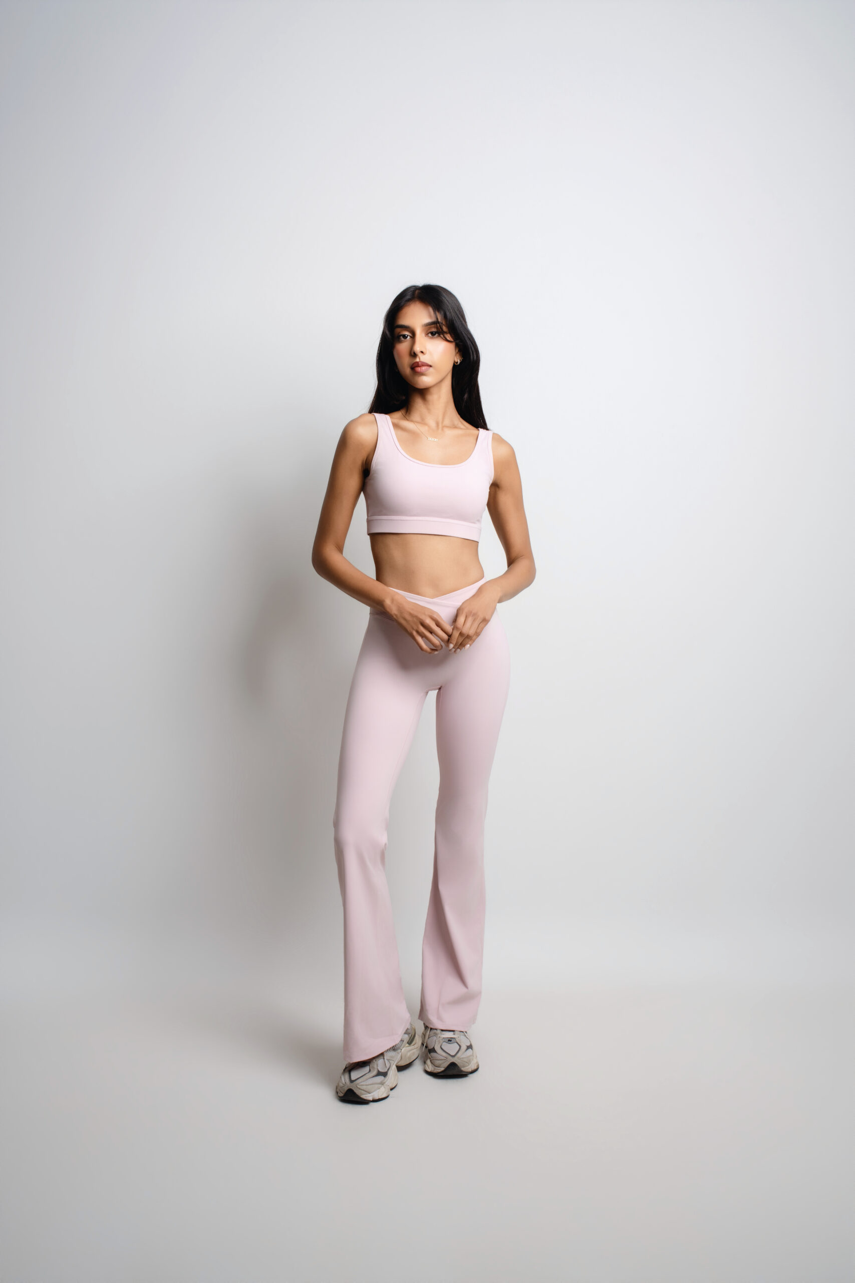 OAK flared set pink Aura
